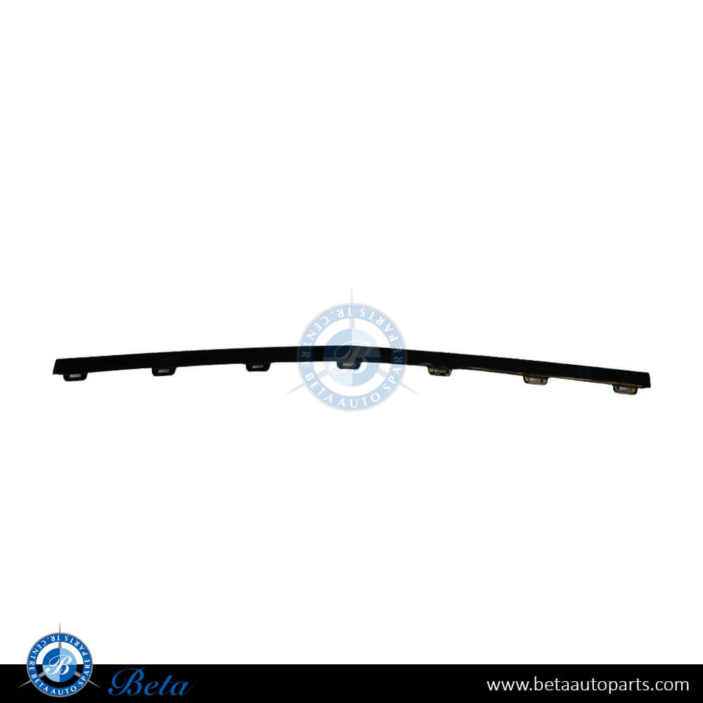 Front Bumper Lower Moulding AMG A45 -Black (Center) for Mercedes A-Class 2019-Up models, Part Number 1778859400 Front Bumper Lower Moulding AMG A45 -Black (Center) for Mercedes A-Class 2019-Up models, Part Number 1778859400